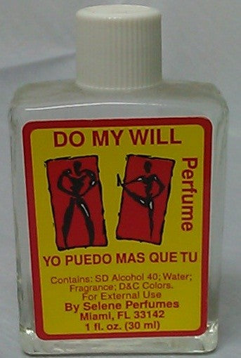 Do My Will Perfume 1 oz.