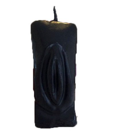 Female Gender Candle Black