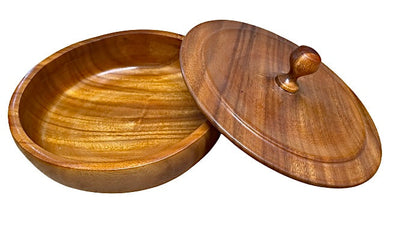 Wooden batea For Shango / Orula 7"X12"