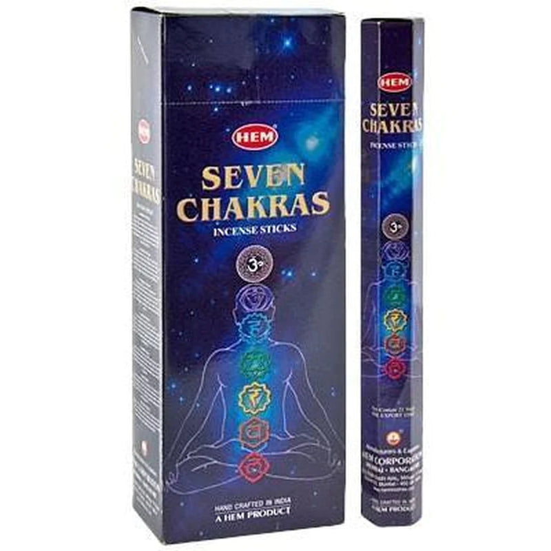 7 Chakras Incense Sticks 