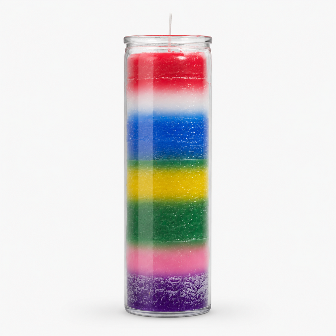7 African Powers Candle – 7-Day Orisha Candle | Botánica Online