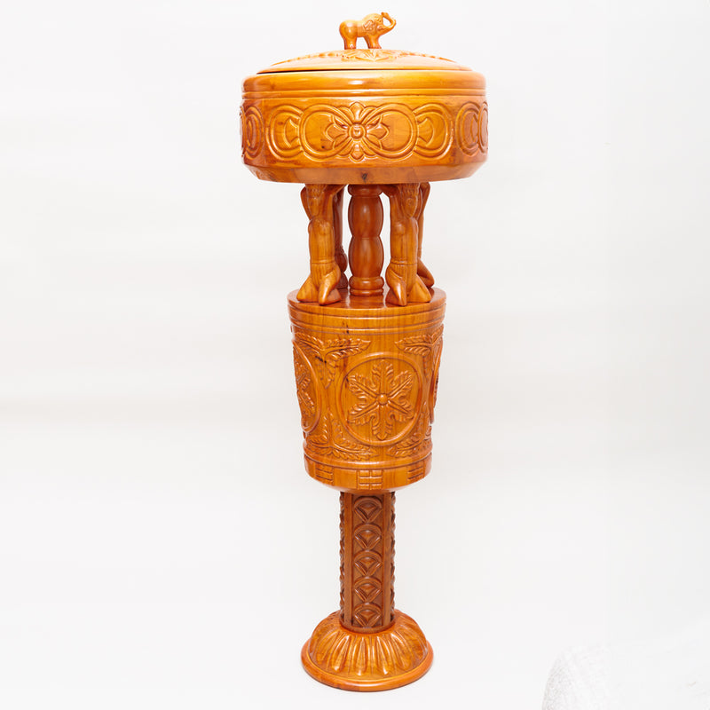 Pedestal De Madera Con Lavabo Orula