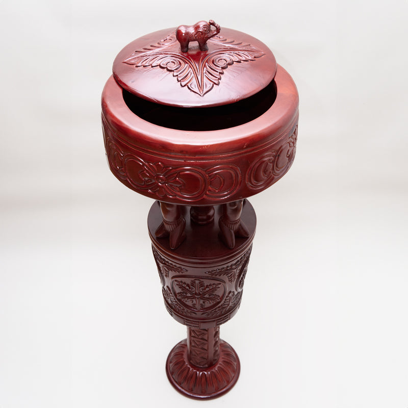 Pedestal De Madera Con Lavabo Orula