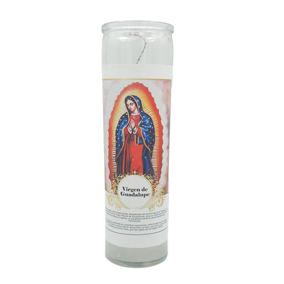 Lady of Guadalupe Catholic Candle