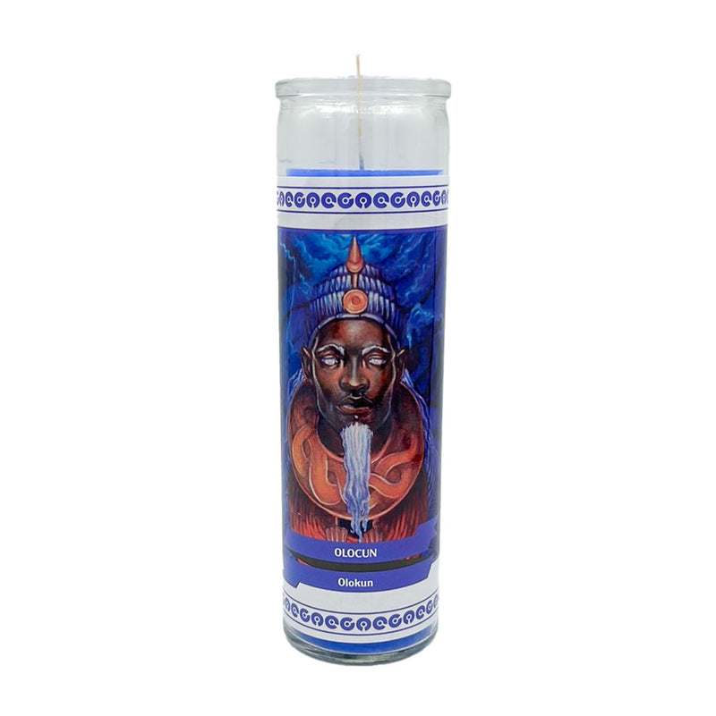 Olokun Orisha Candle