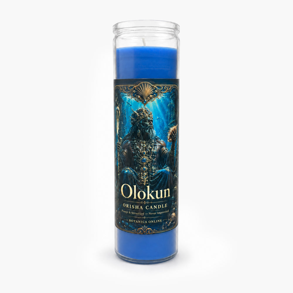 Olokun Orisha Candle