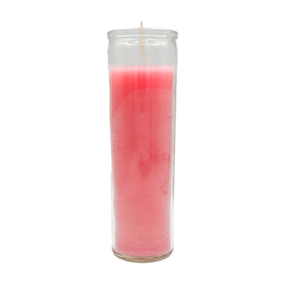 7 Days Pink Plain Candle