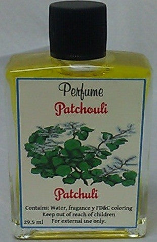 Perfume de pachulí 1 oz.