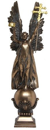 Saint Gabriel  Cold Cast Bronze 10.5"