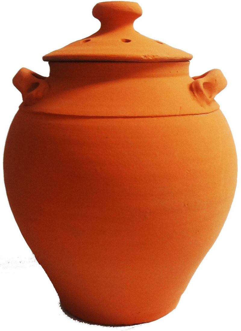 Clay Jar for Nana Buruku Large 13"H x 7"W