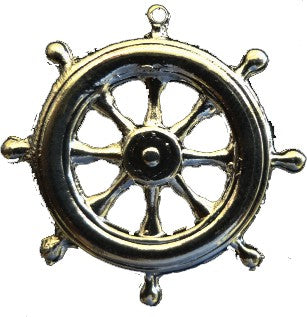 Boat Steering Wheel Silver