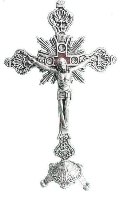 Crucifix in a base