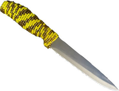 Knife for Oggun Beaded 14" L