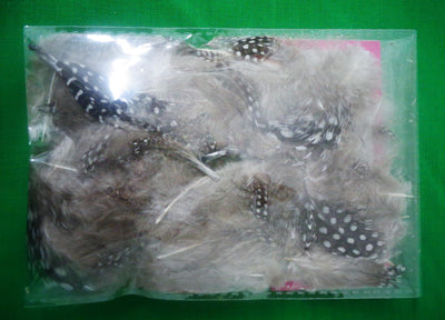 Guinea Fowl Feather Pack