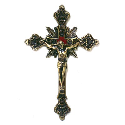 Bronze Crucifix 8"