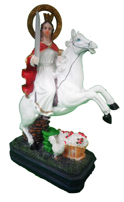 Saint Barbara on Horseback 8"
