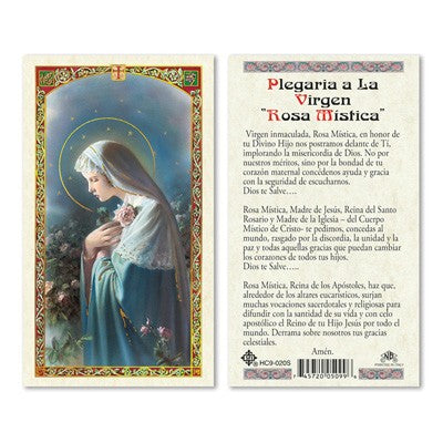 Plegaria a la Virgen Rosa Mistica