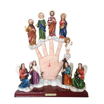 La Mano Poderosa The Powerful Hand of God Statue 12 Inch