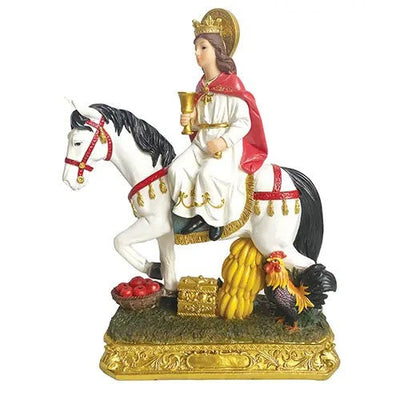 Saint Barbara on a Horse 8"