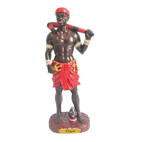 12 Inches Orisha Elegua Statue , elegua