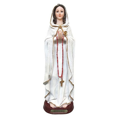 Mystical Rose Saint Mary Statue 8"