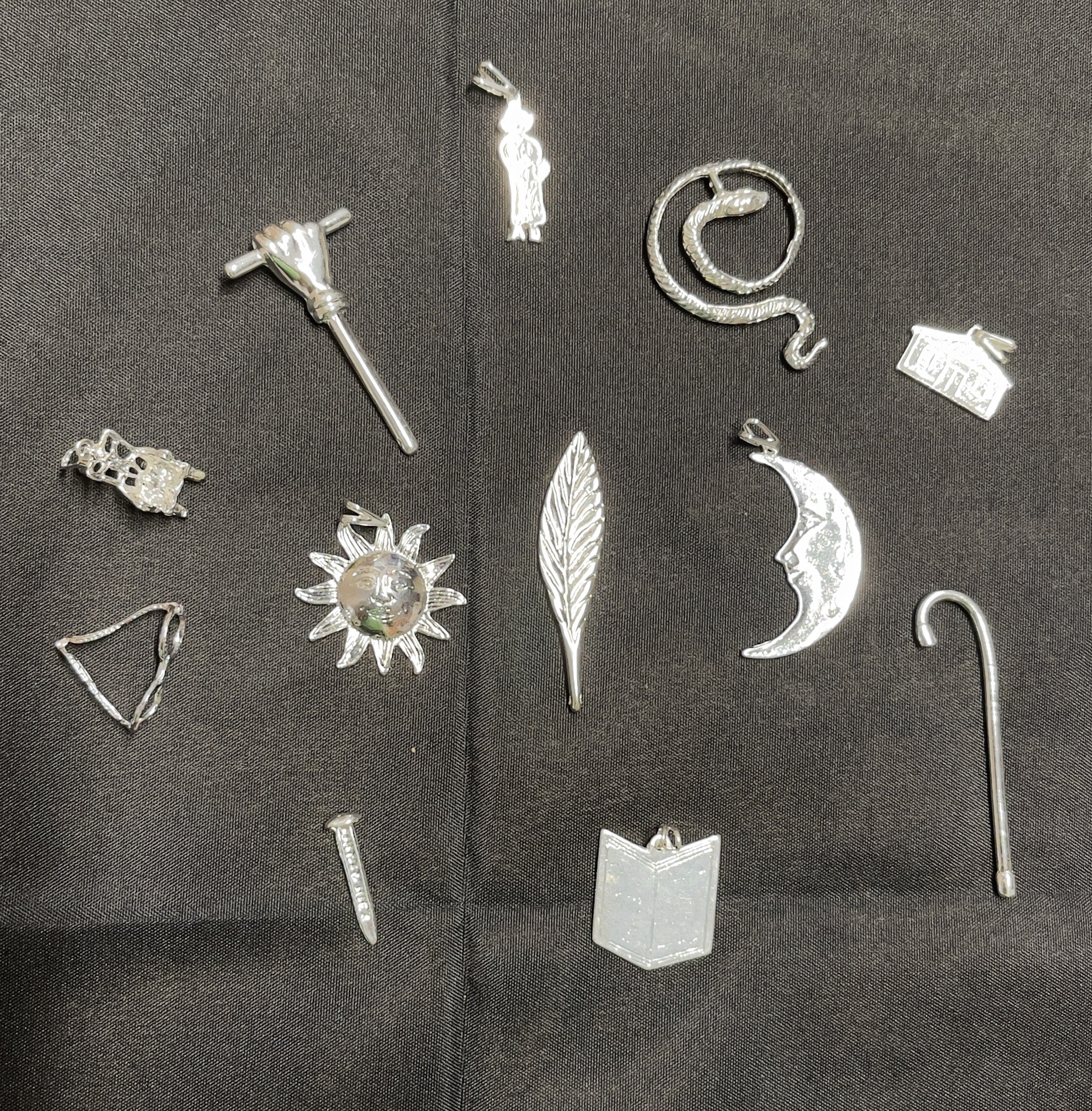 Ochanla Tools Silver Plated 12 pieces