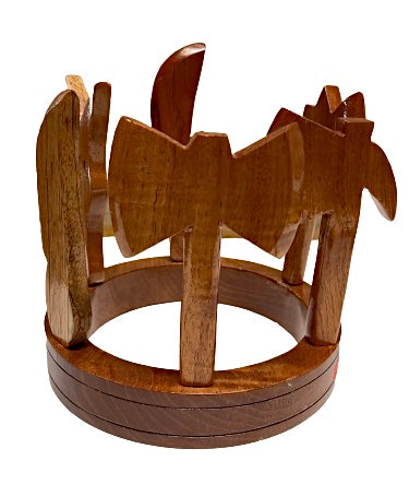 Wooden Crowns For Shango 3 Sizes