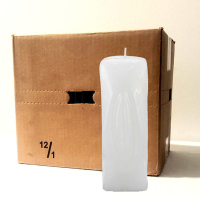 Female Gender Candle White