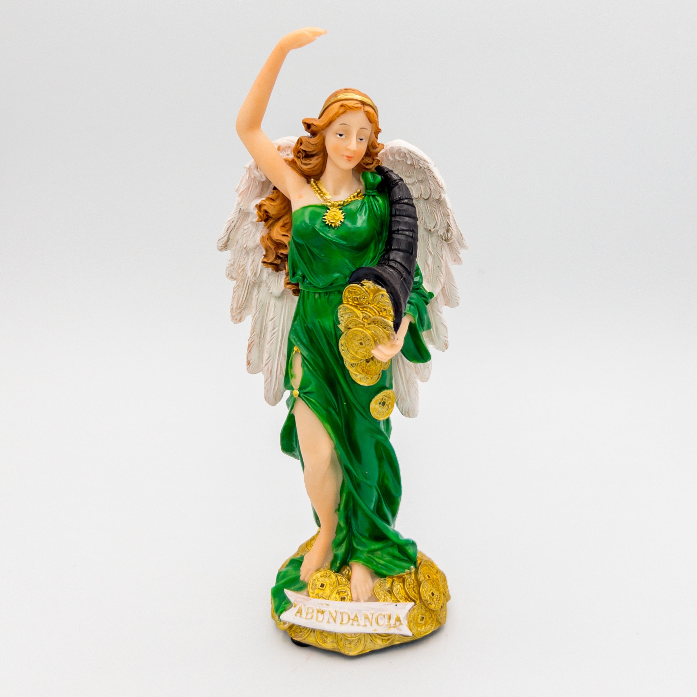 Angel De La Abundancia Abundance Abundia Statue - 8.5 Inch