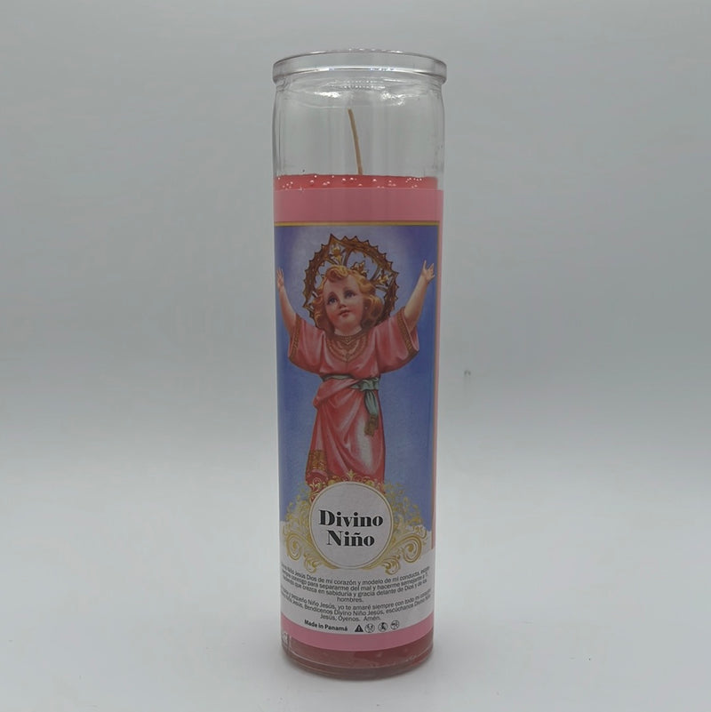 Divine Child Jesus Catholic Candle