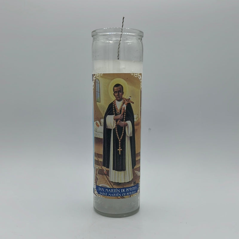 Saint Martin de Porres Catholic candle